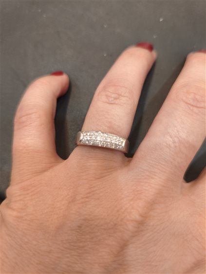 Anello Totonelli Gioielleria Donna in Argento 0.29 Ct UNBRE - UNBRE
